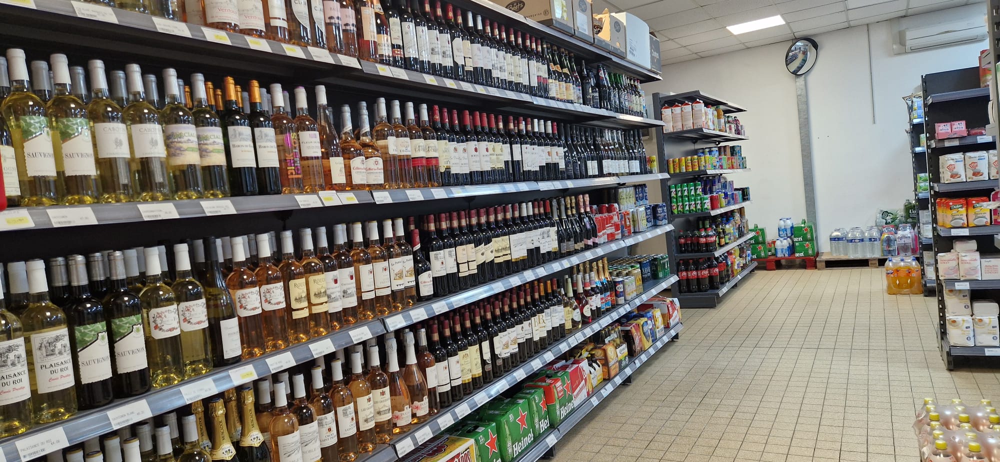 Rayon vins et alcools